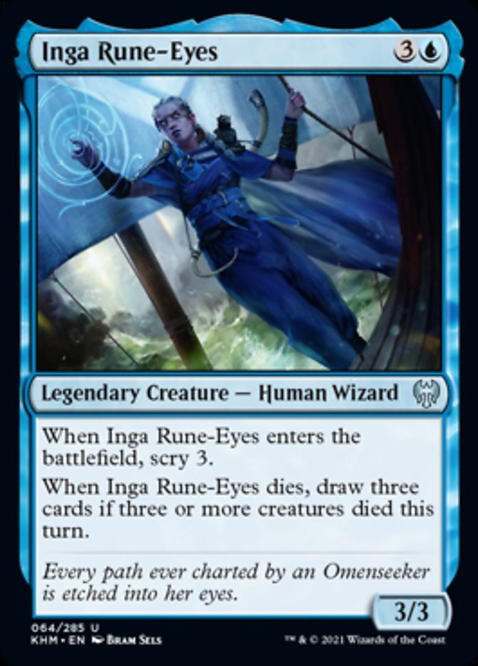 Inga Rune - Eyes [Kaldheim] - Card Brawlers
