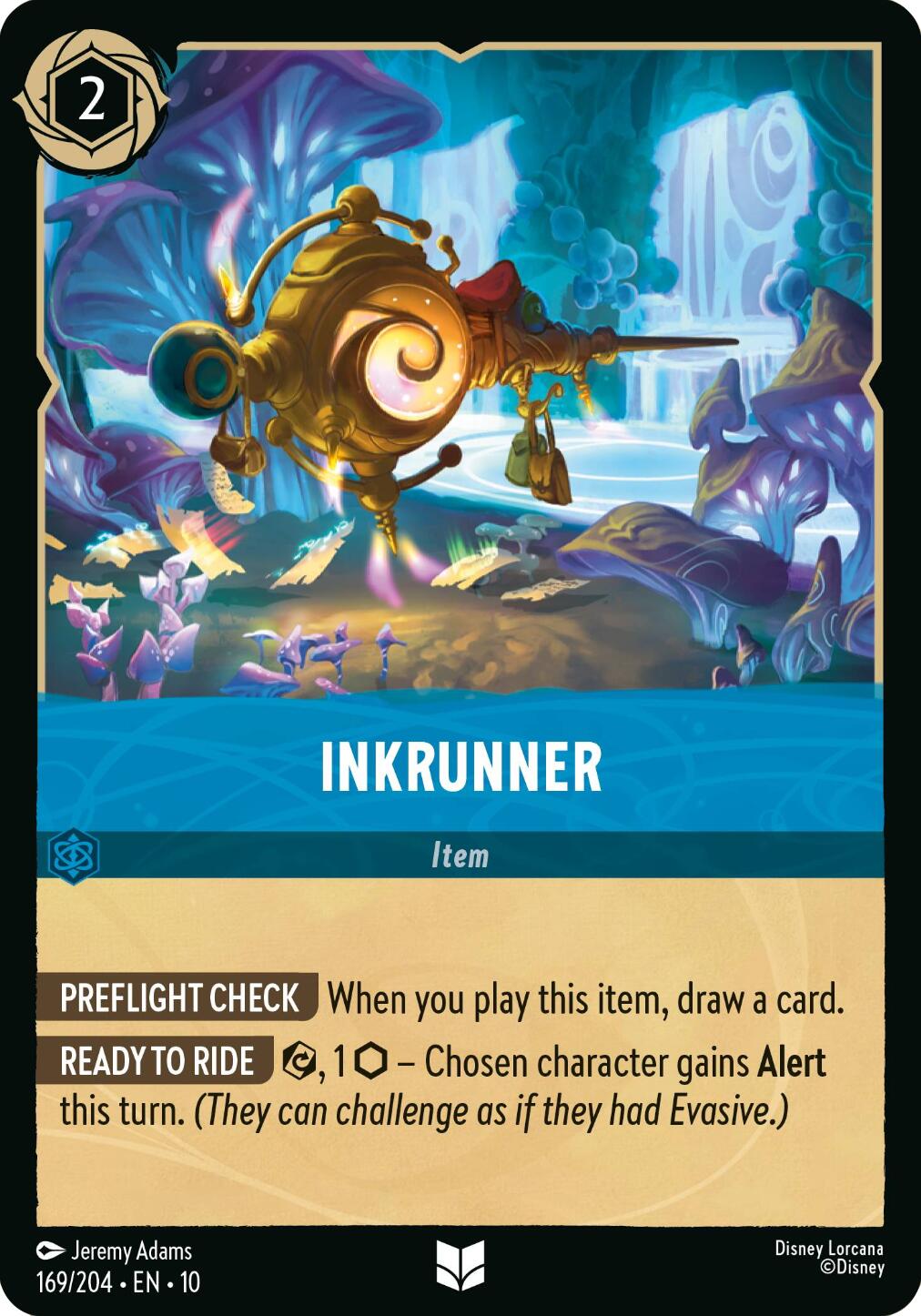 Inkrunner (169/204) [Whispers in the Well] - Card Brawlers