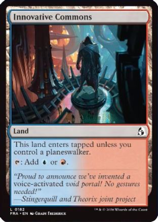 Innovative Commons (FRA-182) - Reality Fracture - Card Brawlers
