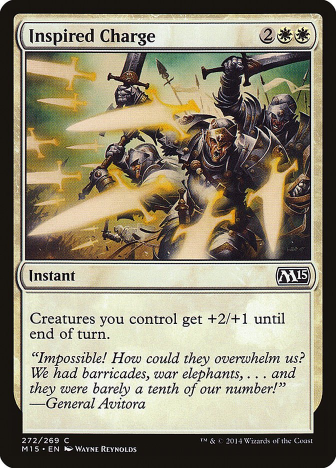 Inspired Charge [Magic 2015] - Card Brawlers