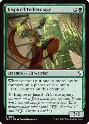 Inspired Tethermage (FRA-109) - Reality Fracture - Card Brawlers
