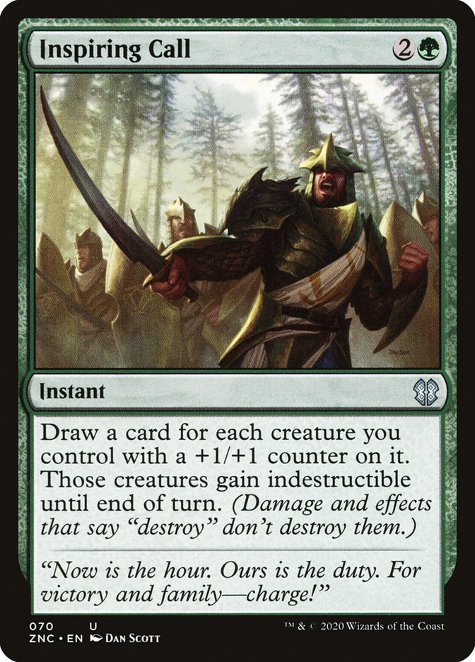 Inspiring Call [Zendikar Rising Commander] - Card Brawlers