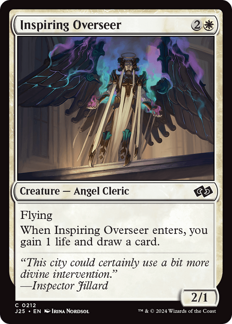 Inspiring Overseer [Foundations Jumpstart] - Card Brawlers