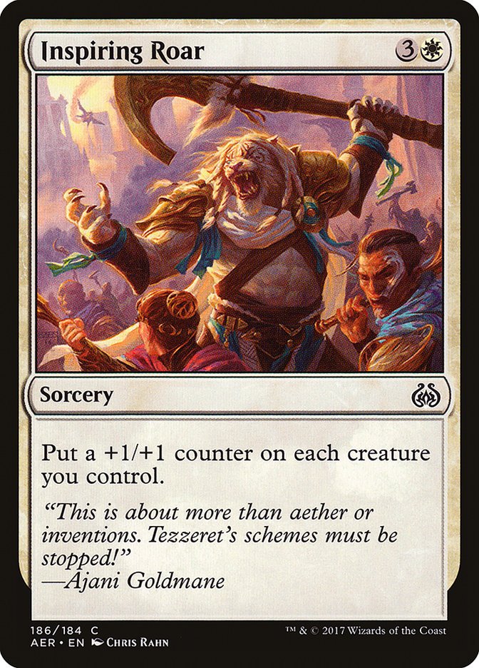Inspiring Roar [Aether Revolt] - Card Brawlers