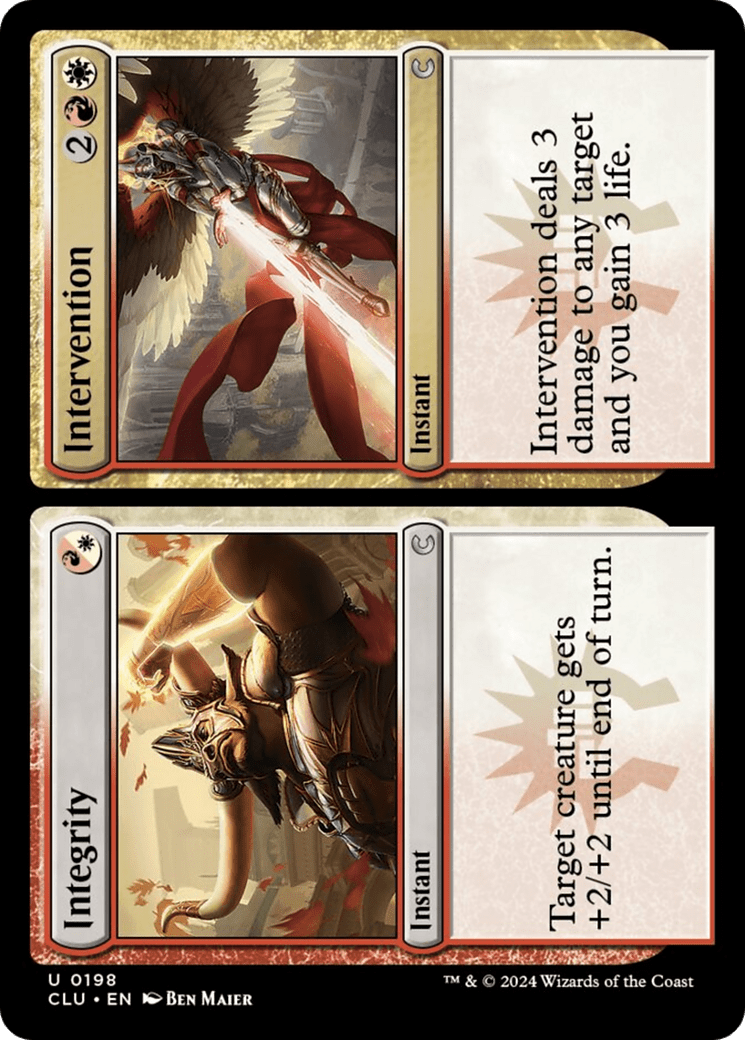 Integrity // Intervention [Ravnica: Clue Edition] - Card Brawlers