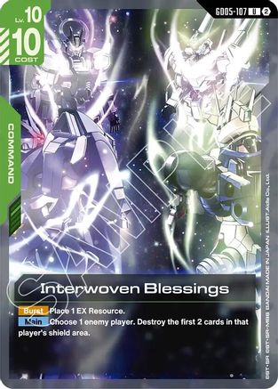 Interwoven Blessings (GD05-107) - Freedom Ascension - Card Brawlers