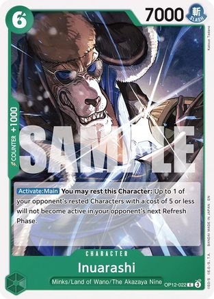 Inuarashi (OP12-022) - Legacy of the Master - Card Brawlers