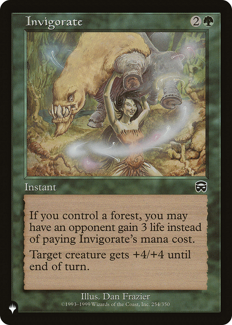Invigorate (MMQ) [The List] - Card Brawlers
