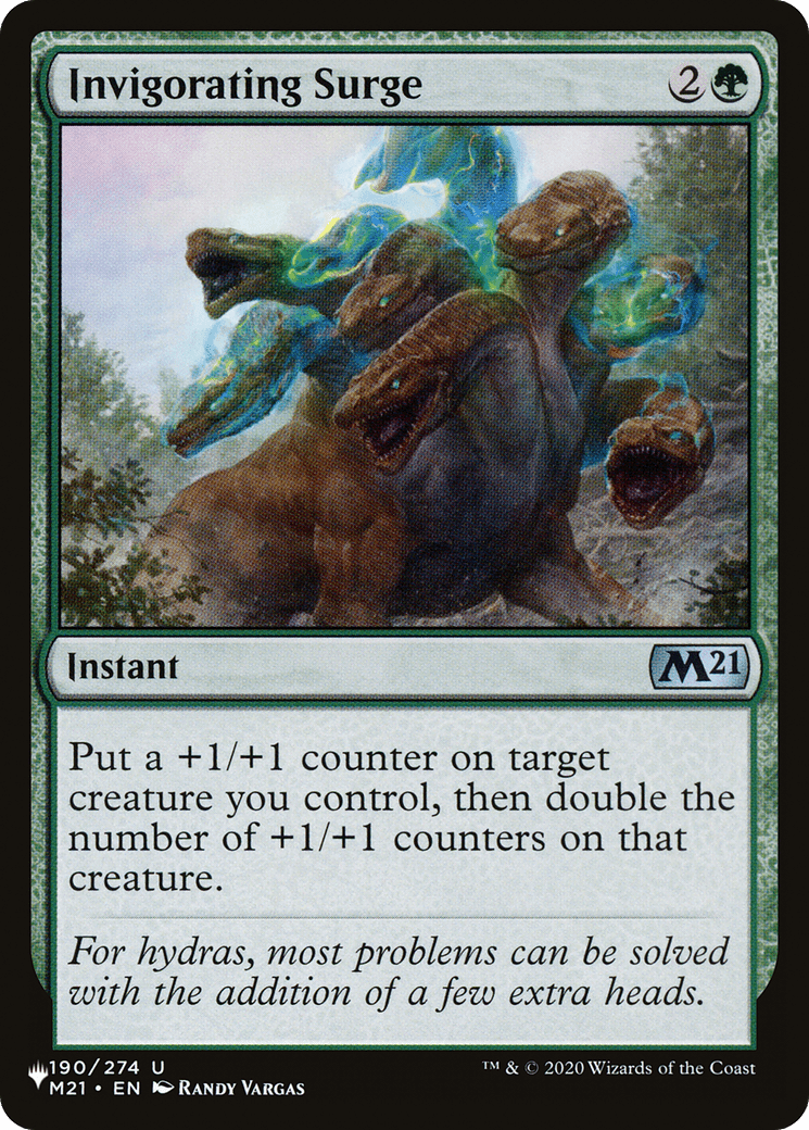 Invigorating Surge [The List] - Card Brawlers
