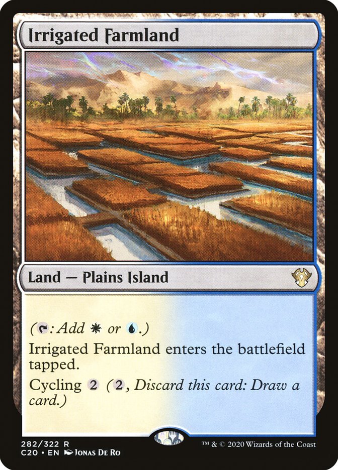 Irrigated Farmland [Commander 2020] - Card Brawlers