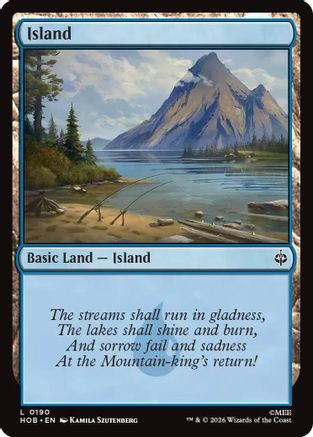 Island (0190) (HOB-190) - The Hobbit - Card Brawlers