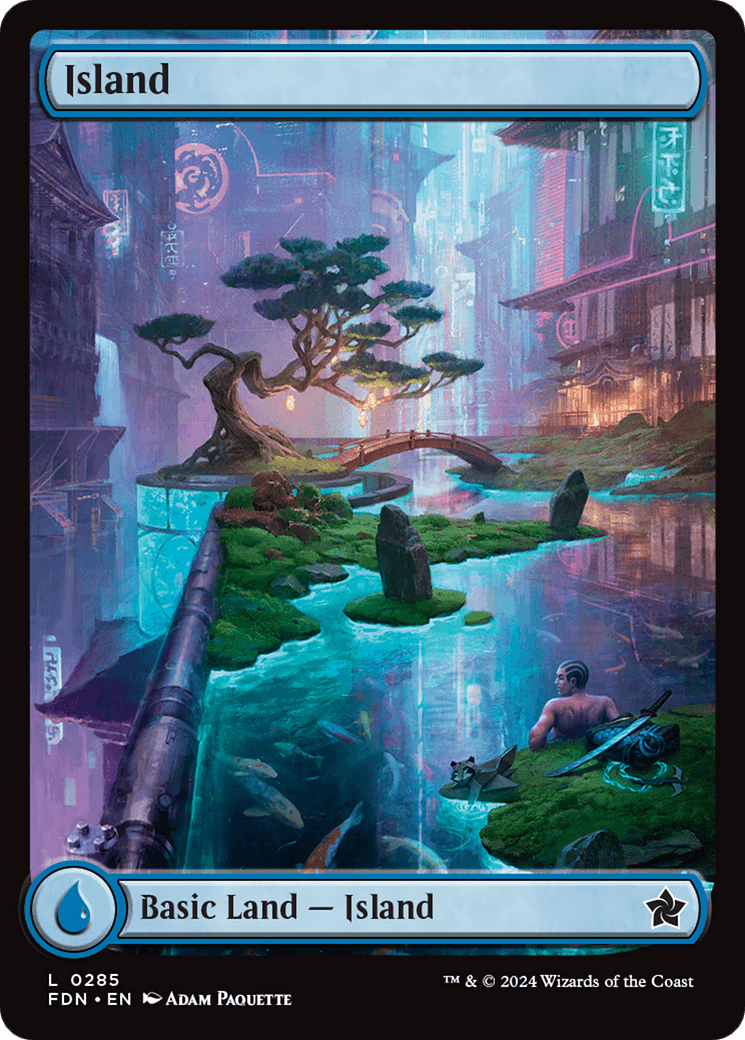 Island (0285) [Foundations] - Card Brawlers