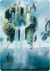 Island 2 Art Card [Zendikar Rising Art Series] - Card Brawlers
