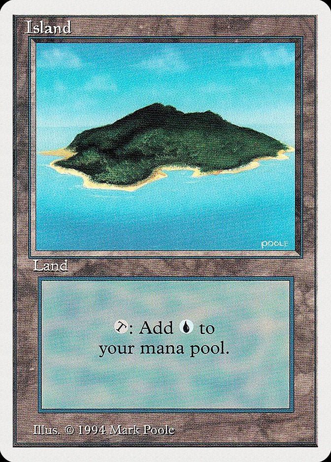 Island (296) [Summer Magic / Edgar] - Card Brawlers