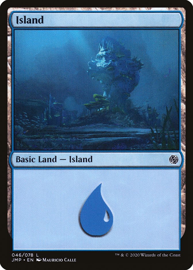 Island (46) [Jumpstart] - Card Brawlers