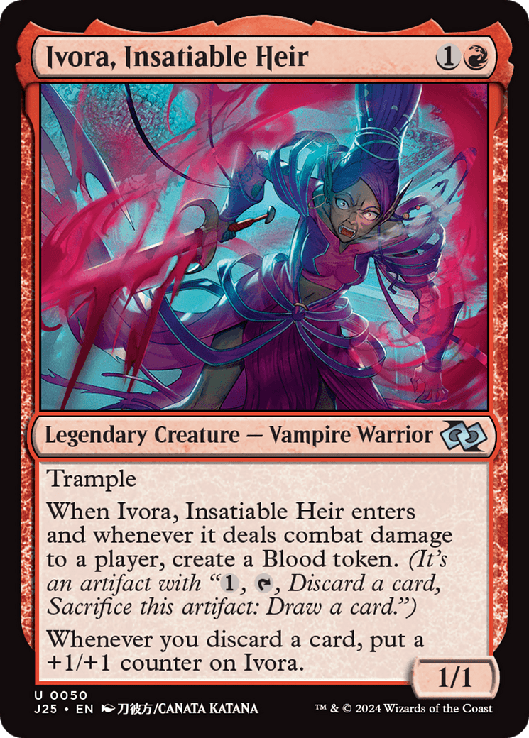 Ivora, Insatiable Heir (Anime) [Foundations Jumpstart] - Card Brawlers