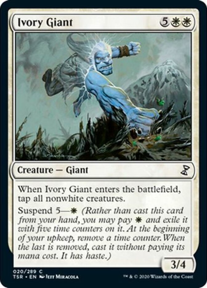 Ivory Giant [Time Spiral Remastered] - Card Brawlers
