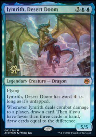 Iymrith, Desert Doom [Dungeons & Dragons: Adventures in the Forgotten Realms Prerelease Promos] - Card Brawlers