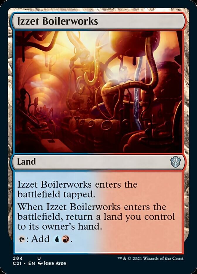 Izzet Boilerworks [Commander 2021] - Card Brawlers