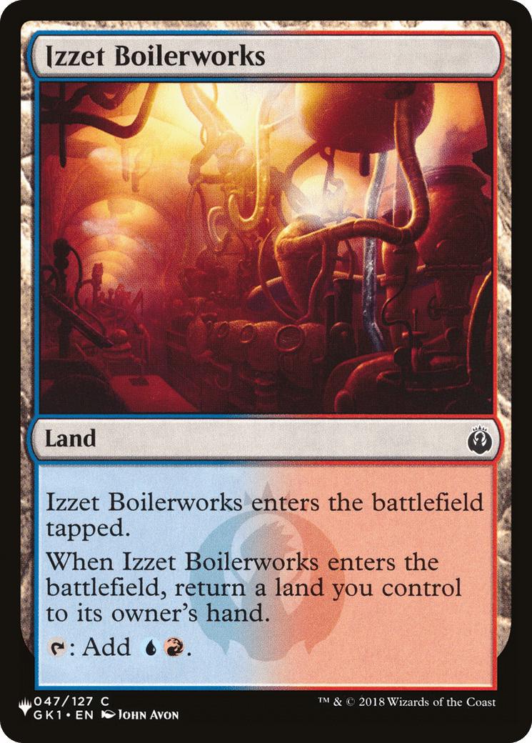 Izzet Boilerworks (GK1) [The List] - Card Brawlers