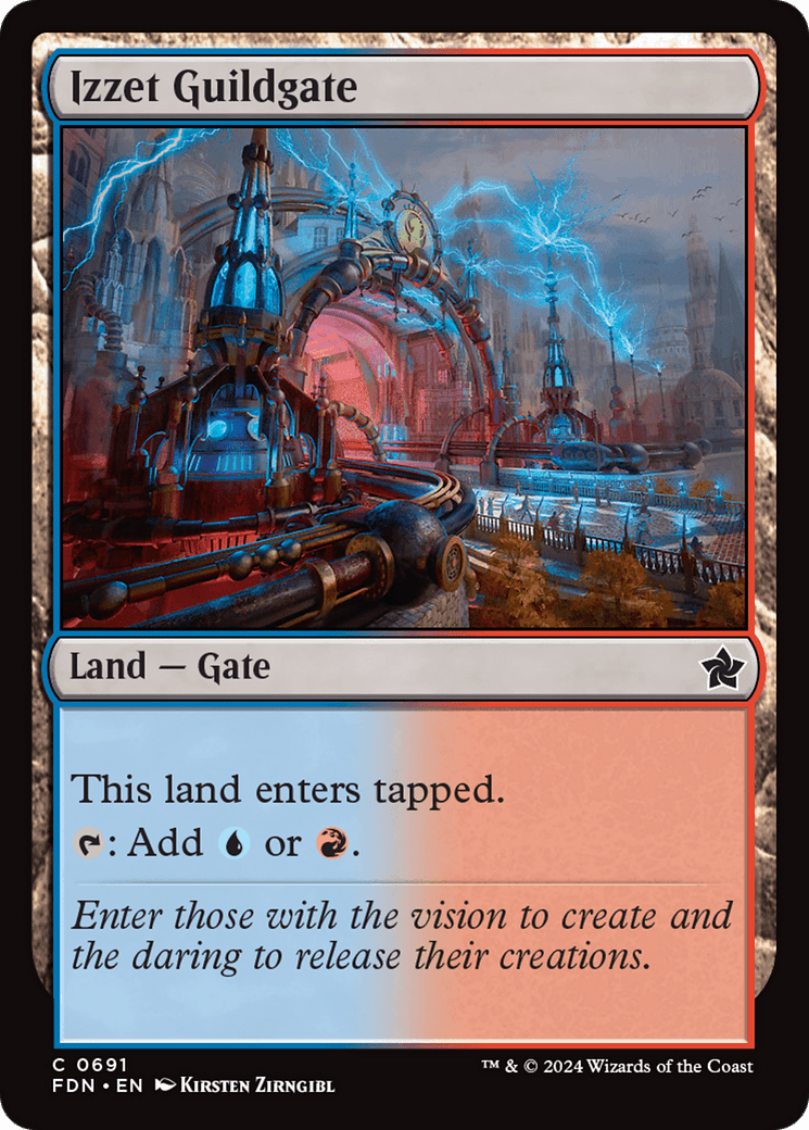 Izzet Guildgate [Foundations] - Card Brawlers