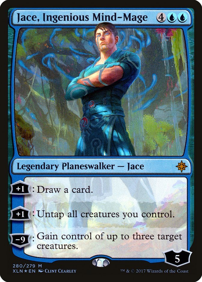 Jace, Ingenious Mind - Mage [Ixalan] - Card Brawlers