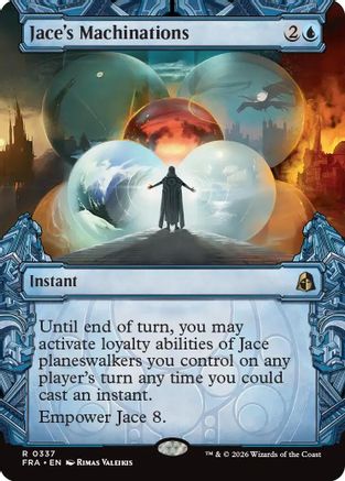 Jace's Machinations (Showcase) (FRA-337) - Reality Fracture - Card Brawlers