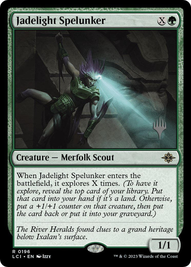 Jadelight Spelunker (Promo Pack) [The Lost Caverns of Ixalan Promos] - Card Brawlers