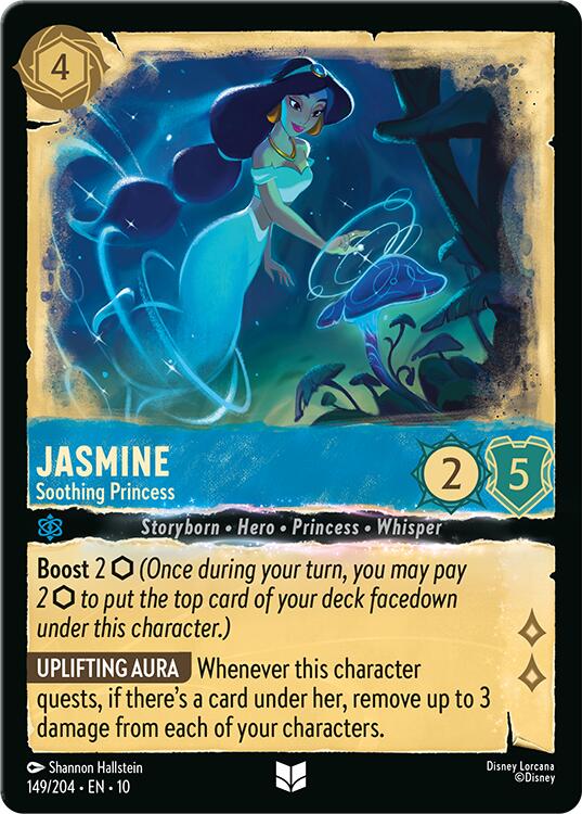 Jasmine - Soothing Princess (149/204) [Whispers in the Well] - Card Brawlers