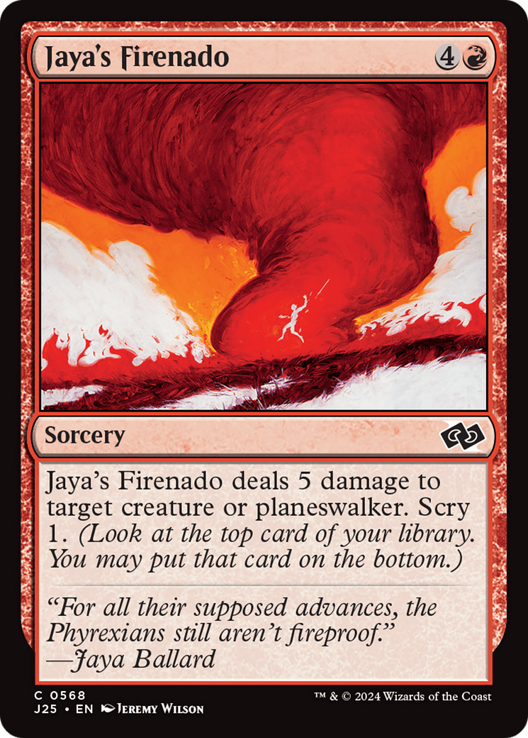 Jaya's Firenado [Foundations Jumpstart] - Card Brawlers