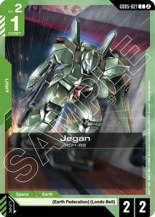 Jegan (GD05-027) - Freedom Ascension - Card Brawlers
