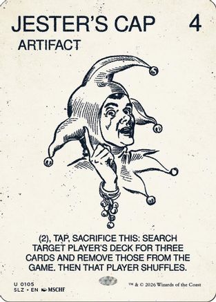 Jester's Cap (0105) (SLZ-105) - Secret Lair x MSCHF: The Zeta Set - Card Brawlers