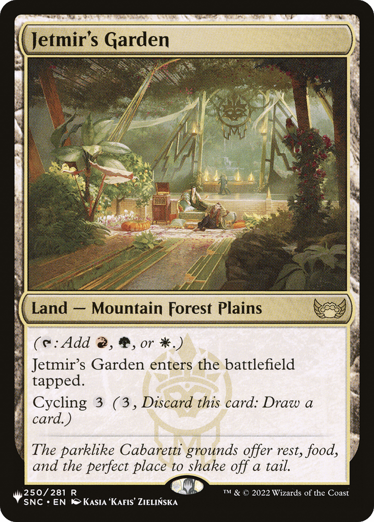 Jetmir's Garden [The List] - Card Brawlers