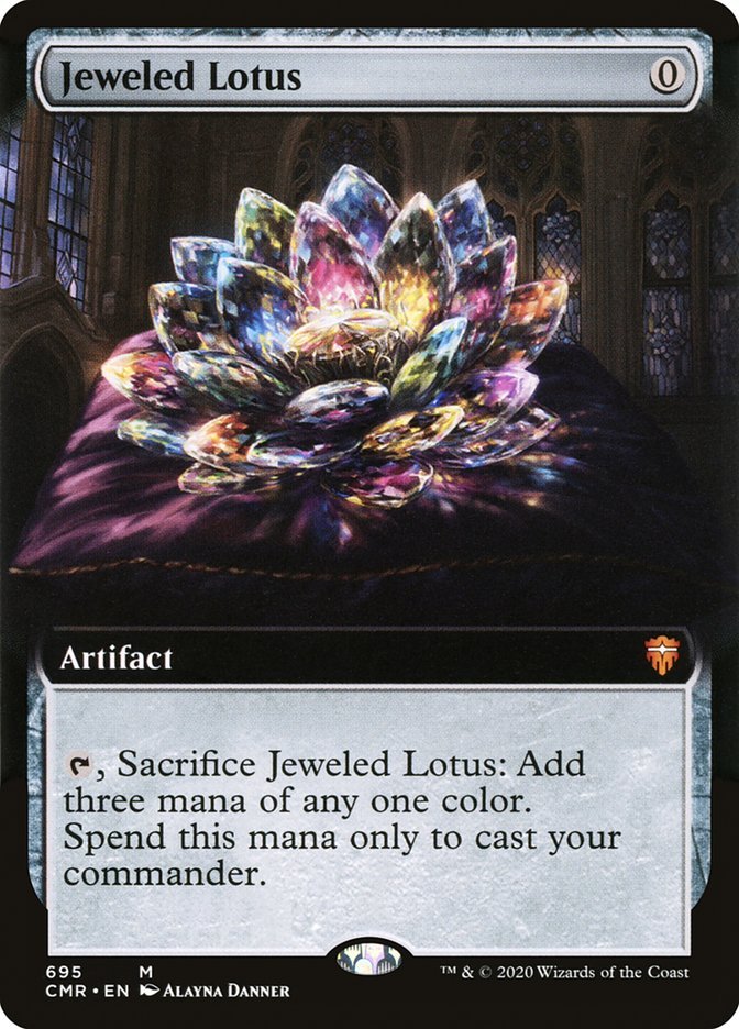 Jeweled Lotus (Extended Art) [Commander Legends] - Card Brawlers