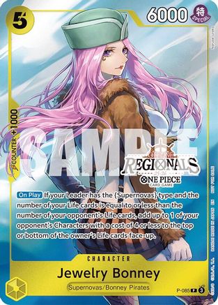 Jewelry Bonney (Offline Regional Participation Pack 2025 Vol.2) (P-085) - One Piece Promotion Cards Foil - Card Brawlers