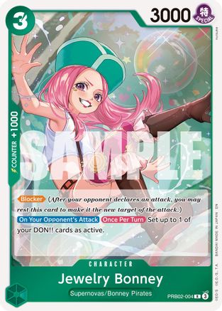Jewelry Bonney -PRB02-004 (PRB02-004) - Premium Booster -The Best- Vol. 2 Foil - Card Brawlers