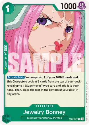 Jewelry Bonney - ST02-007 (Reprint) (ST02-007) - Premium Booster -The Best- Vol. 2 - Card Brawlers