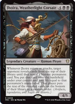 Jhoira, Weatherlight Corsair (FRC-008) - Commander: Reality Fracture - Card Brawlers