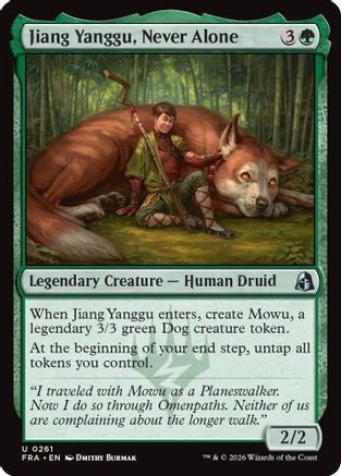 Jiang Yanggu, Never Alone (FRA-261) - Reality Fracture - Card Brawlers