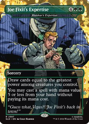 Joe Fixit's Expertise - Rishkar's Expertise (SLD-2597) - Secret Lair Drop Series - Card Brawlers