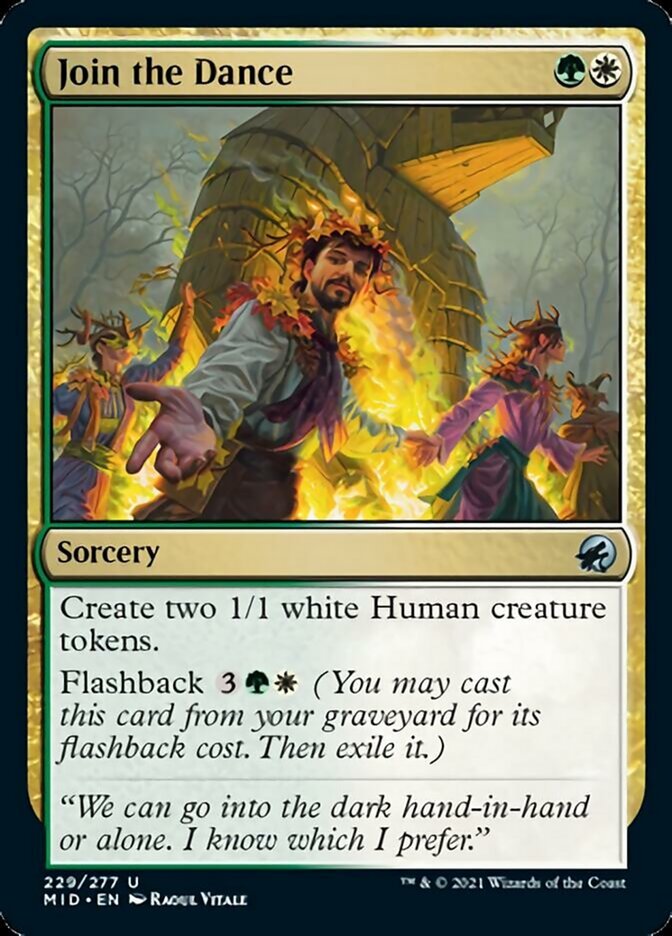 Join the Dance [Innistrad: Midnight Hunt] - Card Brawlers