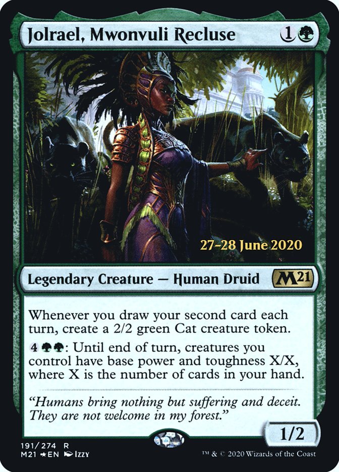 Jolrael, Mwonvuli Recluse [Core Set 2021 Prerelease Promos] - Card Brawlers