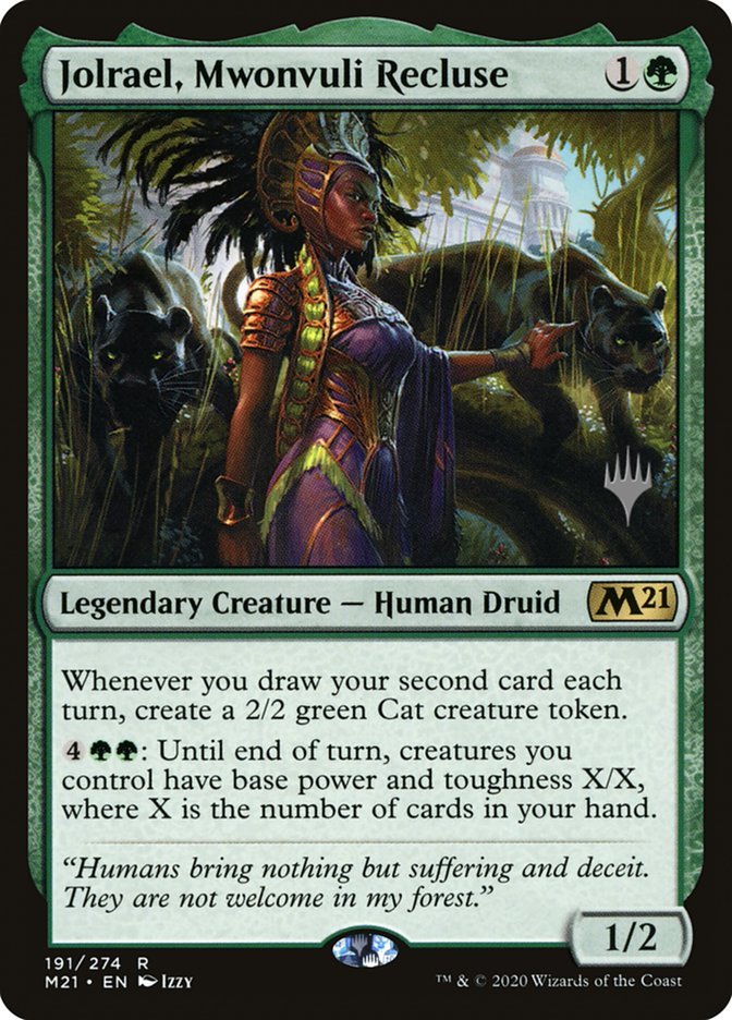 Jolrael, Mwonvuli Recluse (Promo Pack) [Core Set 2021 Promos] - Card Brawlers