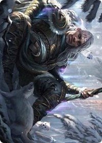 Jorn, God of Winter Art Card [Kaldheim Art Series] - Card Brawlers