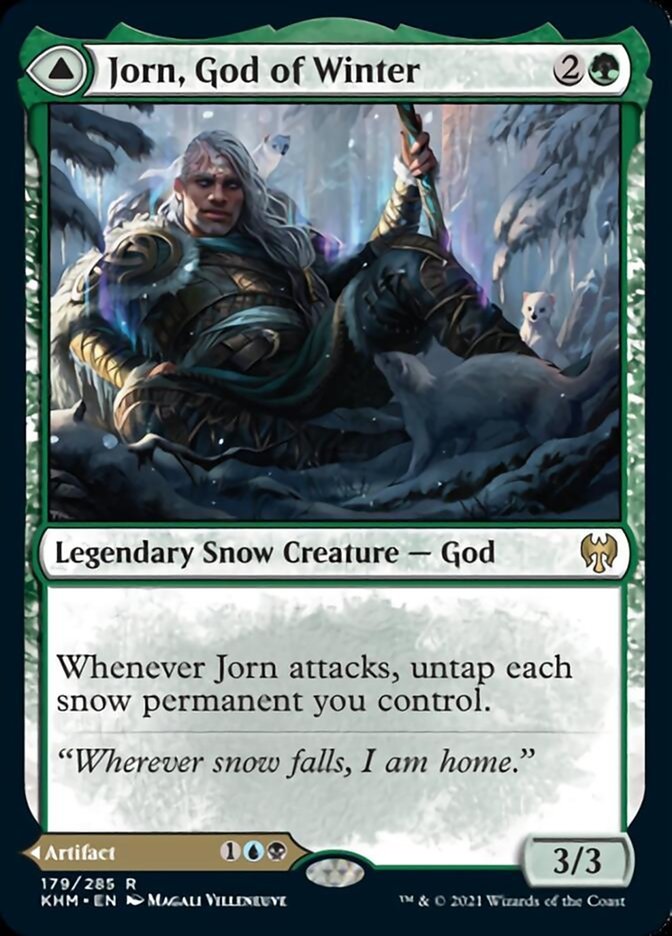 Jorn, God of Winter // Kaldring, the Rimestaff [Kaldheim] - Card Brawlers