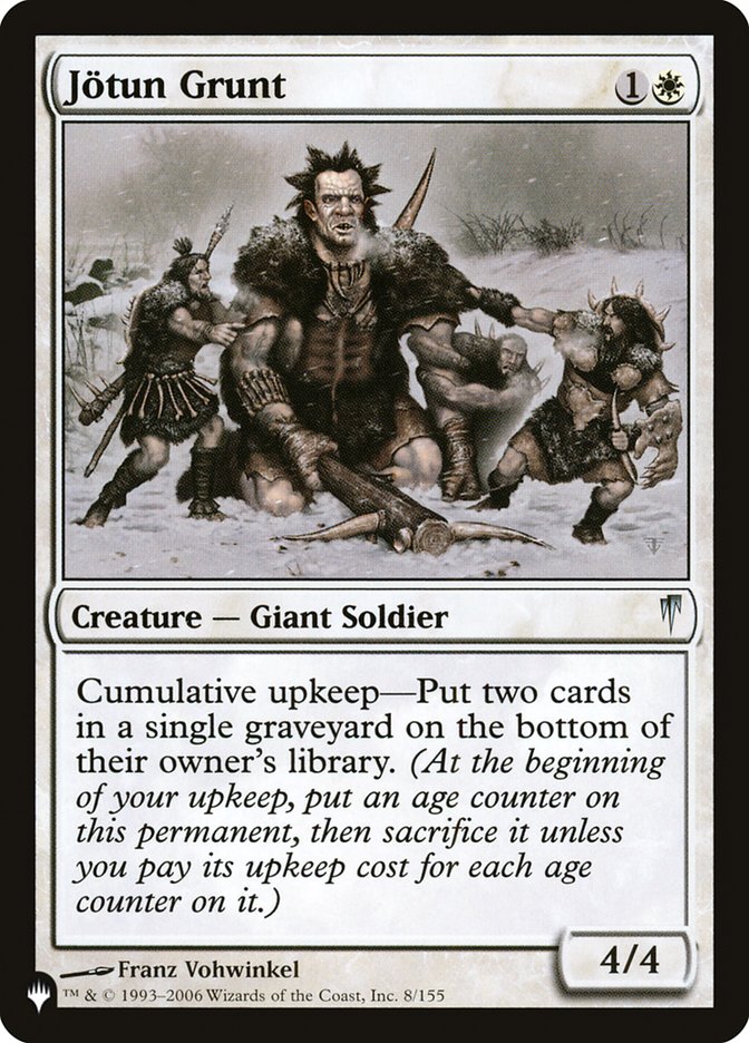 Jotun Grunt [The List] - Card Brawlers