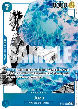 Jozu (Parallel) (ST22-006) - Starter Deck 22: Ace & Newgate Foil - Card Brawlers