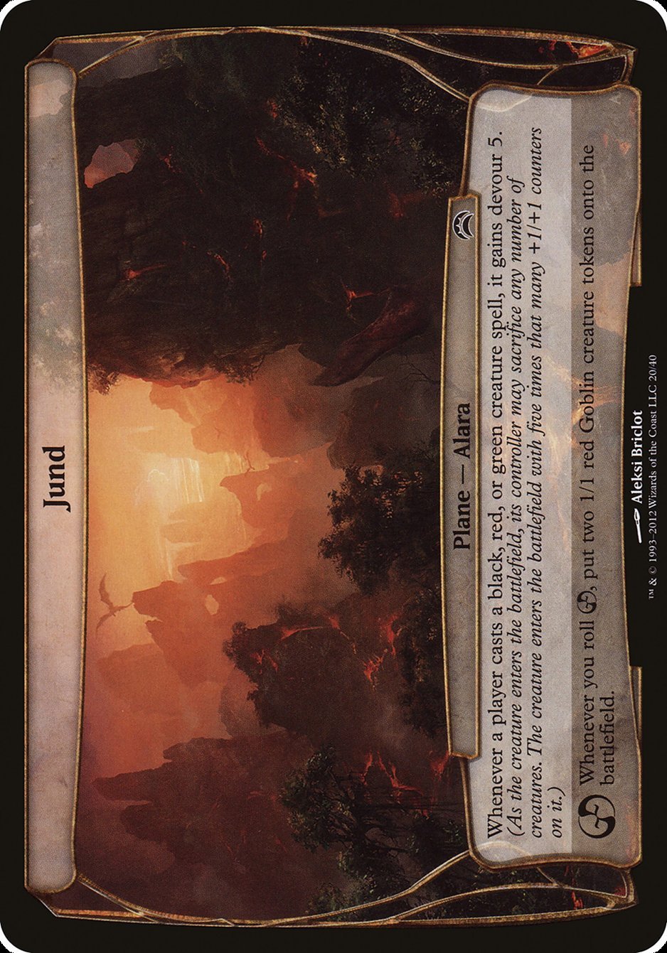 Jund (Planes) [Planechase 2012 Planes] - Card Brawlers