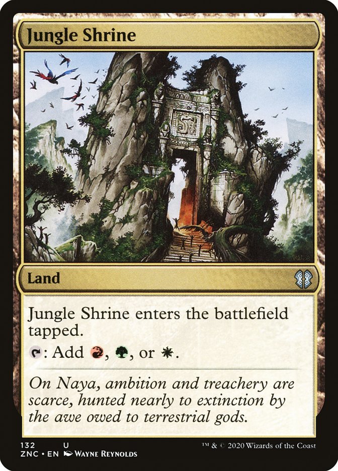 Jungle Shrine [Zendikar Rising Commander] - Card Brawlers