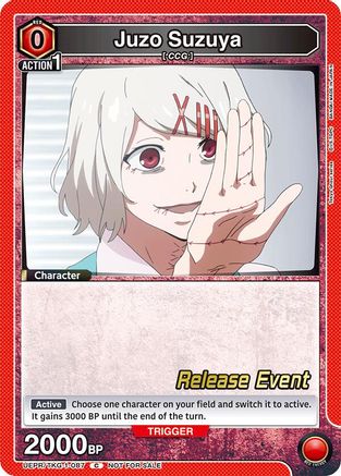 Juzo Suzuya (087) (UEPR/TKG-1-087) - UE18BT Tokyo Ghoul Release Event - Card Brawlers